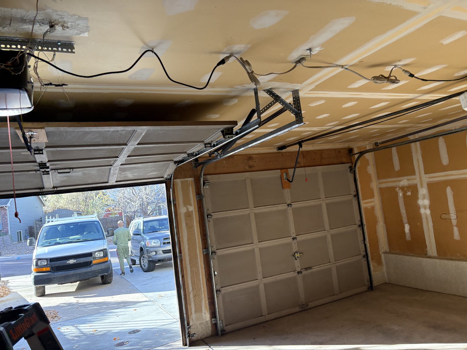 Multi-bay commercial garage doors serviced in Colorado Springs